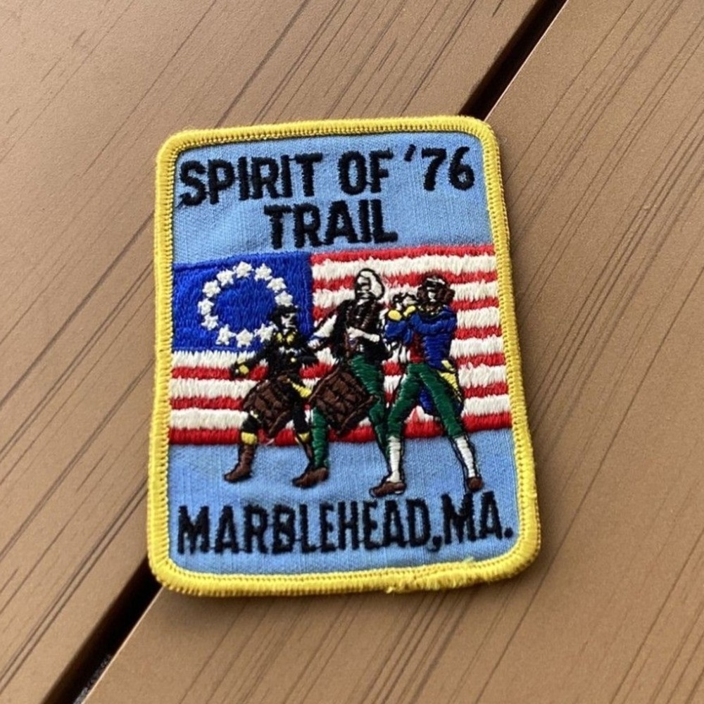 Spirit of 76 Trail Marblehead‎ MA Embroidered Patch Revolutionary War